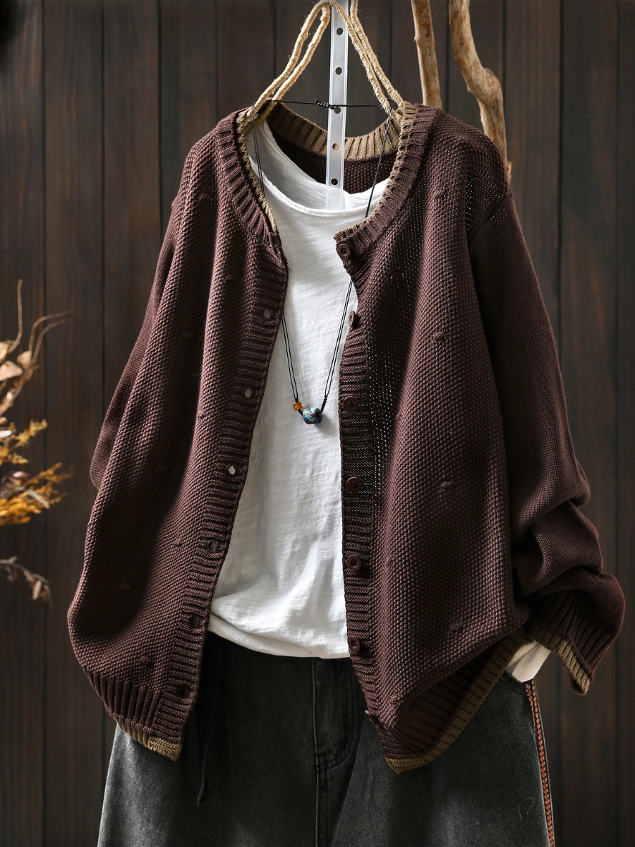 Isolde | Texturerad Cardigan