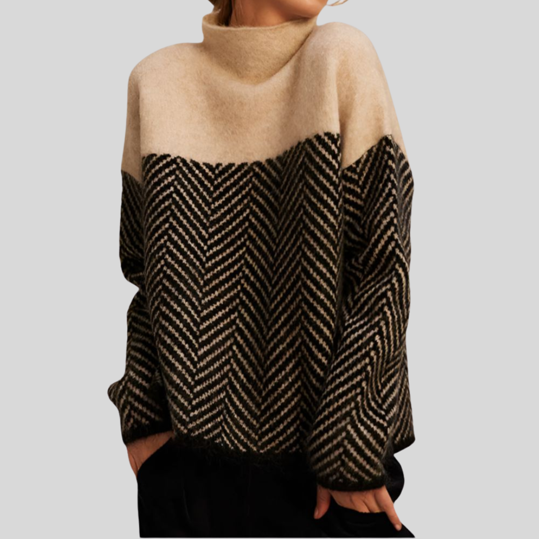 ADELIE | Premium Polokrage i lyxig stickning