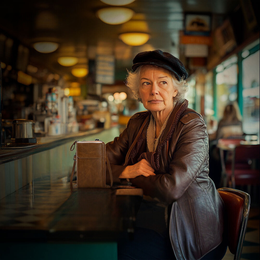 Lydia - Elegant och Slank Väska