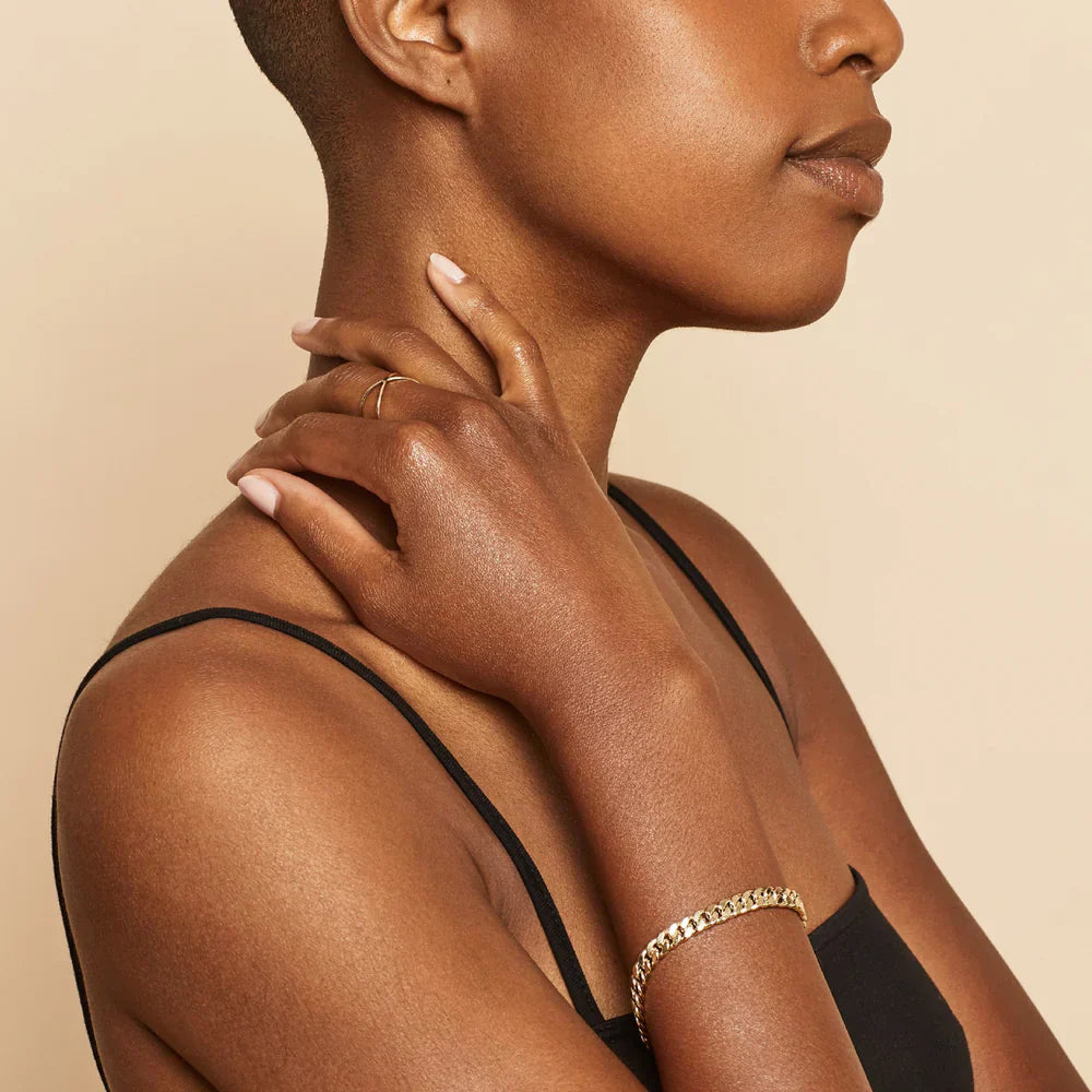 Estate Kubansk Armband | Guld