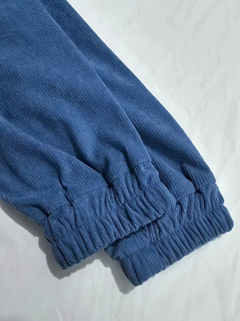 Caroline™ | Cordjacka med dragkedja