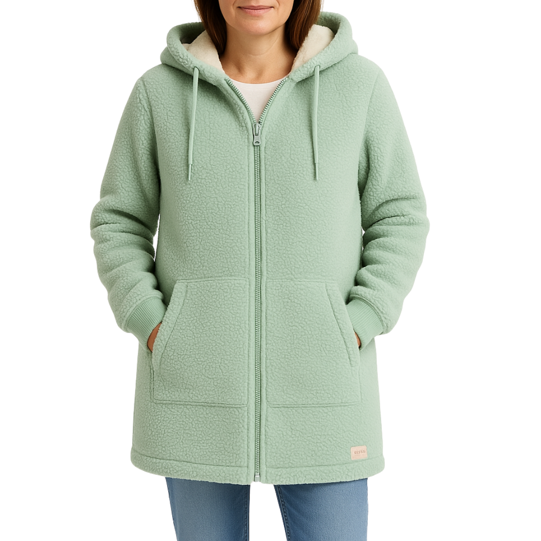 Birgitta | Dam fleecejacka – Elegans och värme i ett