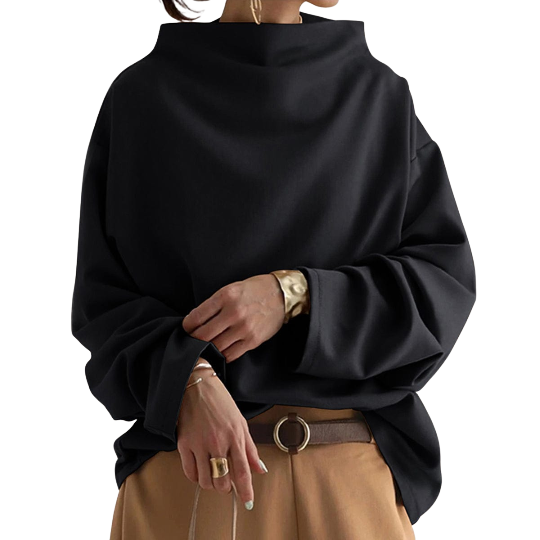 Lisa | Höghalset avslappnad topp